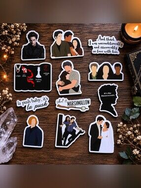 3/$15 Twilight Saga Edward Bella Jacob Jasper Cullens Stickers New